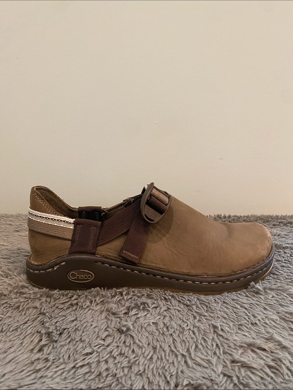 Chaco NWOT Pedshed W 8.5 brown leather waterproof insulated Vibram sole comfort